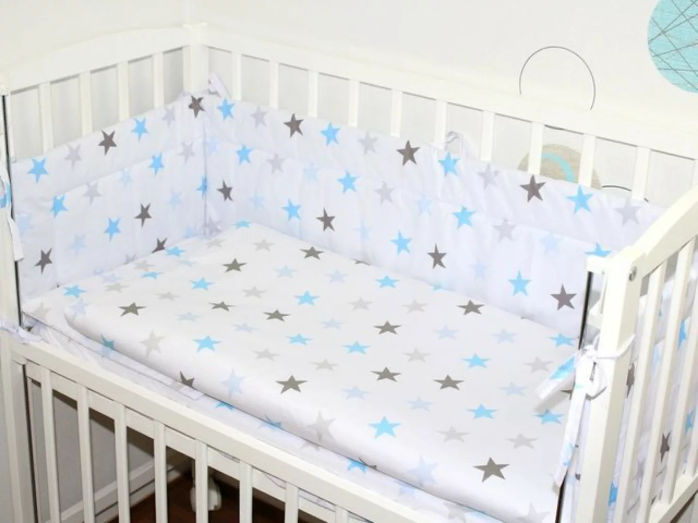 Primawela Beistellbett Baby Bettwäsche für Beistellbett mit Nestchen Spannb günstig online kaufen