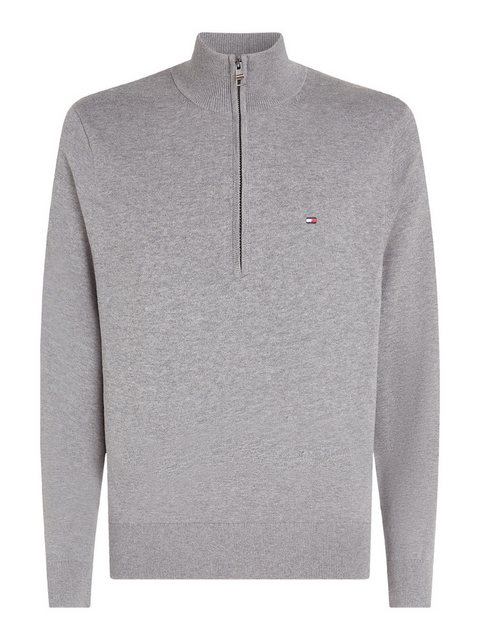 Tommy Hilfiger Troyer ESSENTIAL COTTON ZIP MOCK günstig online kaufen