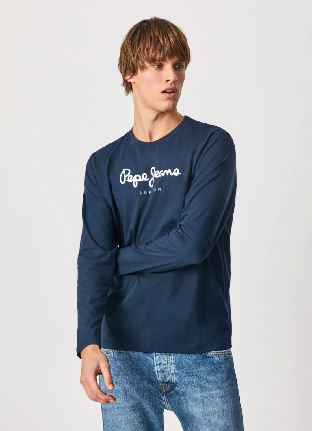 Pepe Jeans Langarmshirt "EGGO LONG" günstig online kaufen