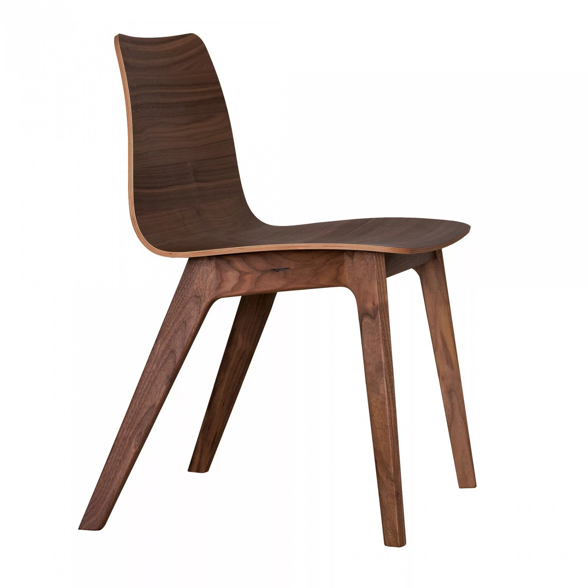 Zeitraum - Morph Plus Stuhl - amerikanischer nussbaum/BxHxT 52x78,5x54cm günstig online kaufen