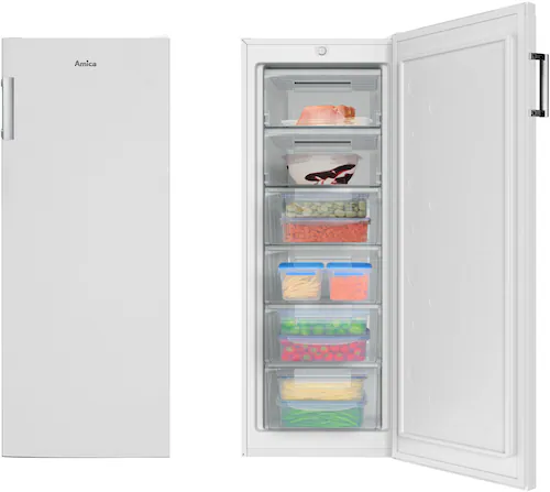 Amica Gefrierschrank »GS 324 190 W«, 144 cm hoch, 54 cm breit günstig online kaufen