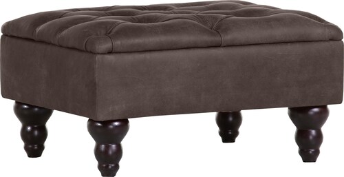 Gutmann Factory Hocker "Amazonas", in Chesterfield Optik günstig online kaufen