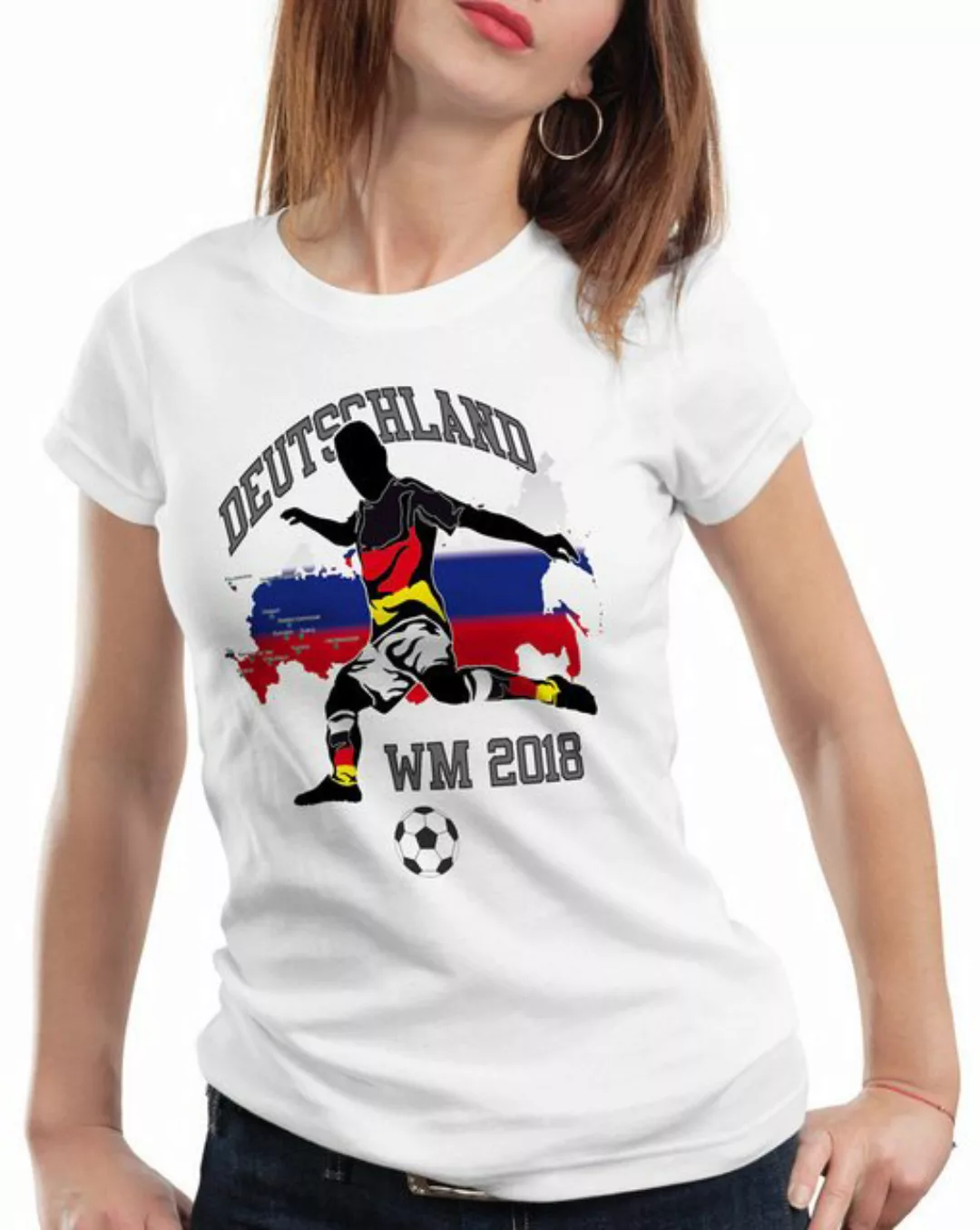 style3 T-Shirt WM 2026 Deutschland Fahne Trikot fanartikel weltmeister worl günstig online kaufen