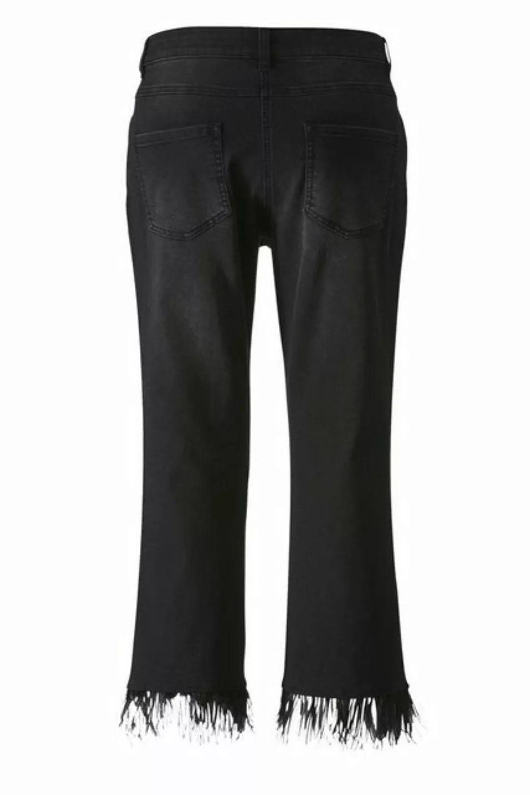 Angel of Style 5-Pocket-Jeans 7/8-Jeans Bootcut Federsaum 5-Pocket günstig online kaufen