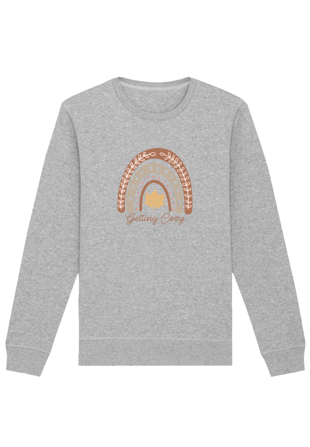 F4NT4STIC Sweatshirt "Getting cozy fall rainbow", Premium Qualität günstig online kaufen