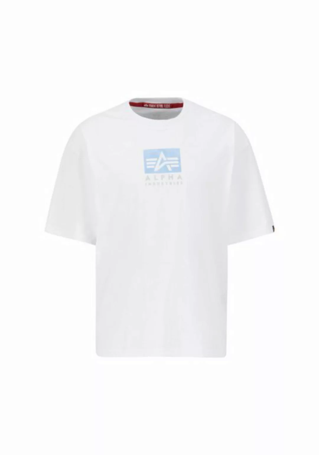 Alpha Industries T-Shirt "Alpha Industries Men - T-Shirts Satin Logo T" günstig online kaufen