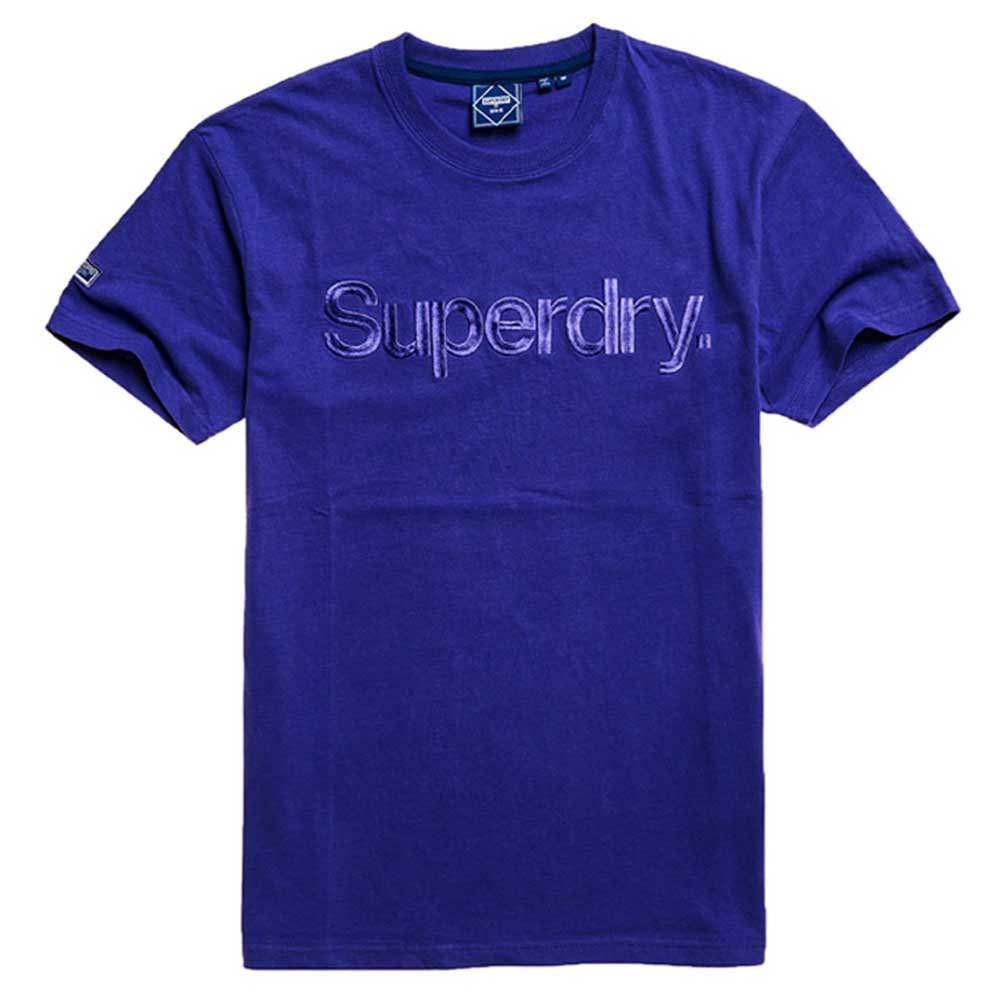 Superdry Core Logo Source Kurzärmeliges T-shirt L Prism Violet günstig online kaufen