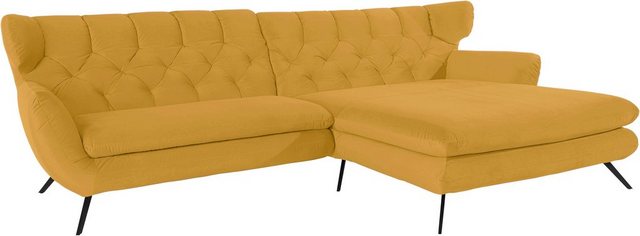 3C Candy Ecksofa "Beatrice Designsofa in moderner Retrooptik, bequem und ex günstig online kaufen