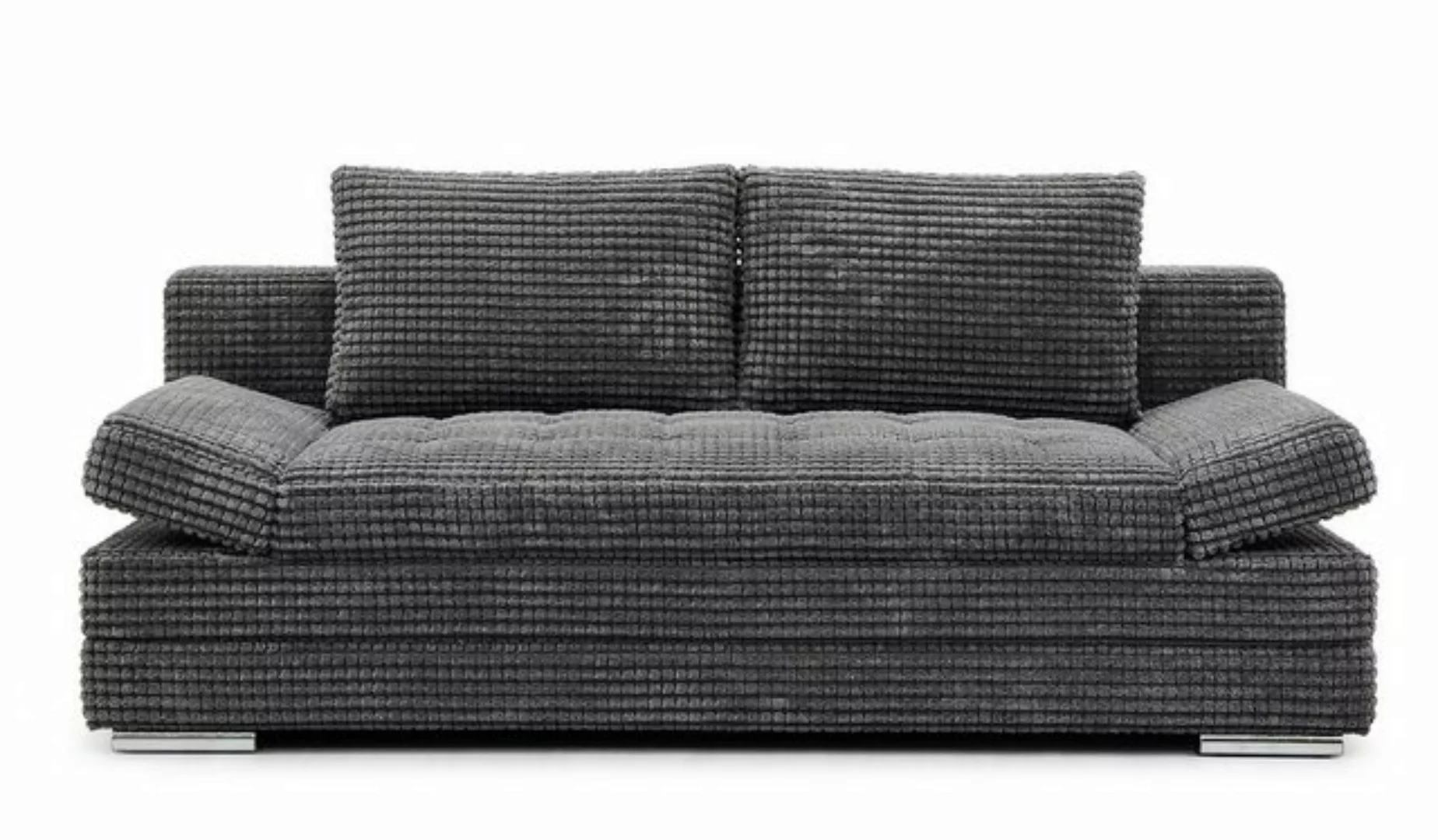 Hygger Möbelhaus Schlafsofa Barni Sofa mit Schlaffunktion und Bettkasten, I günstig online kaufen