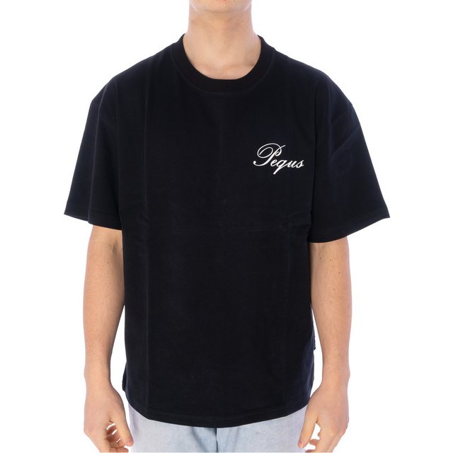 PEQUS T-Shirt T-Shirt Pequs Handwritten Logo günstig online kaufen