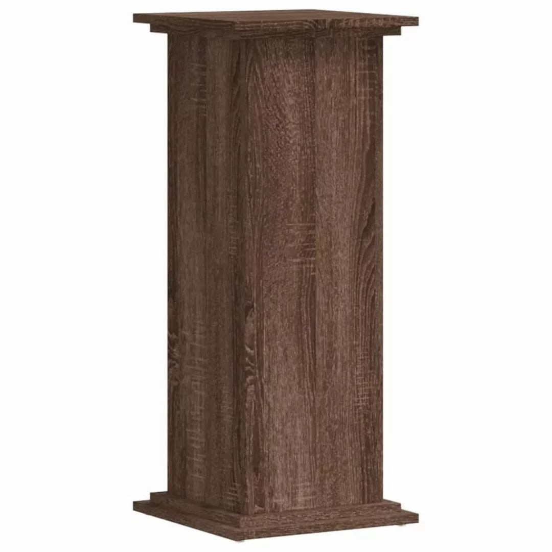 vidaXL Blumenständer Pflanzenständer Eichen-Optik 33x33x80 cm günstig online kaufen