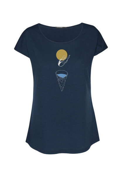 Lifestyle Waffle Jump - T-shirt Für Damen günstig online kaufen