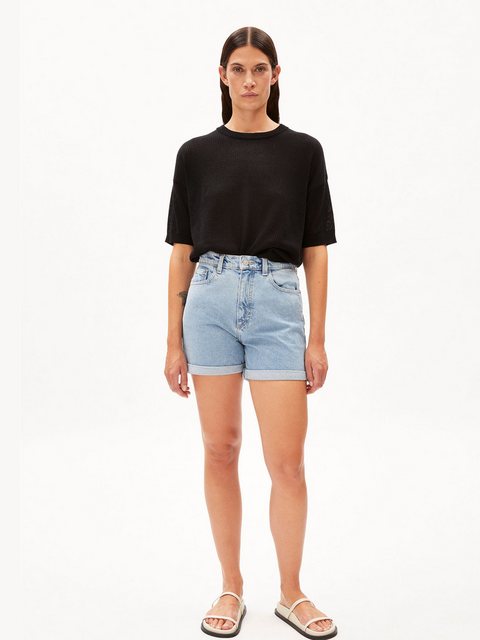 Armedangels Shorts SHEAARI Damen Jeans Shorts aus Hanf-Mix (Regular Fit) günstig online kaufen