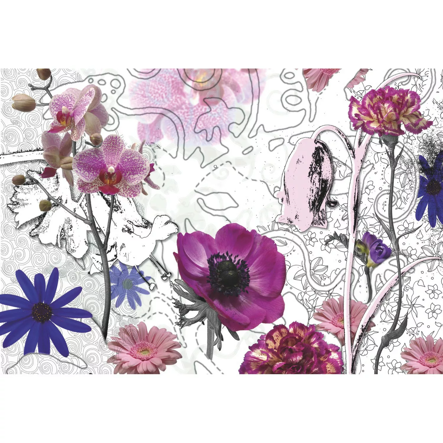 Komar Fototapete Purple 368 cm x 254 cm FSC® günstig online kaufen