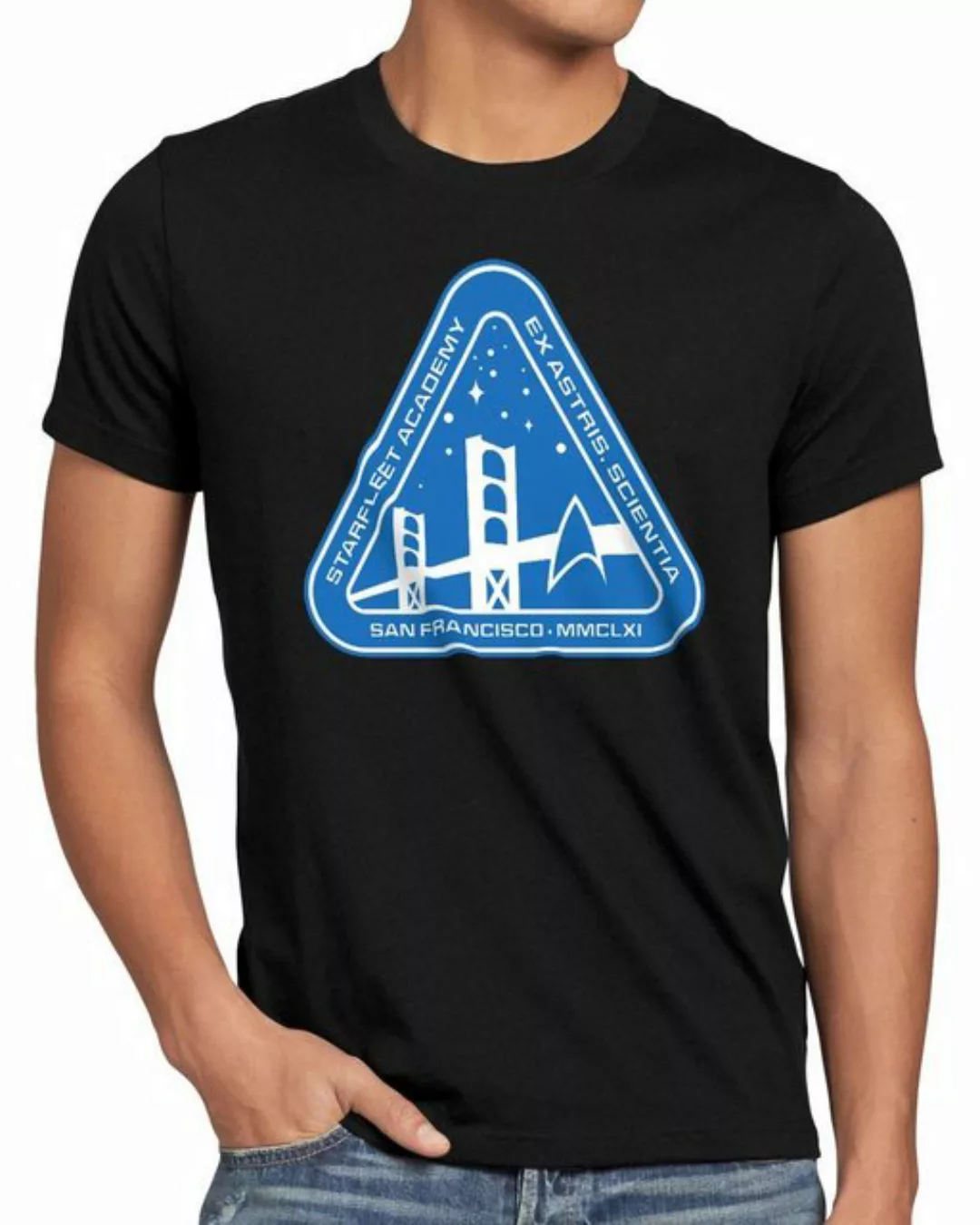 style3 Print-Shirt Herren T-Shirt San Francisco Academy starfleet trekkie günstig online kaufen