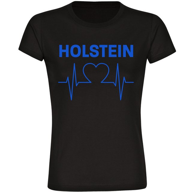 multifanshop T-Shirt Damen Holstein - Herzschlag - Frauen günstig online kaufen