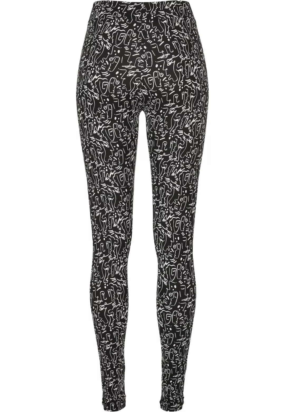 URBAN CLASSICS Leggings "Urban Classics Damen Ladies Soft AOP Leggings", (1 günstig online kaufen