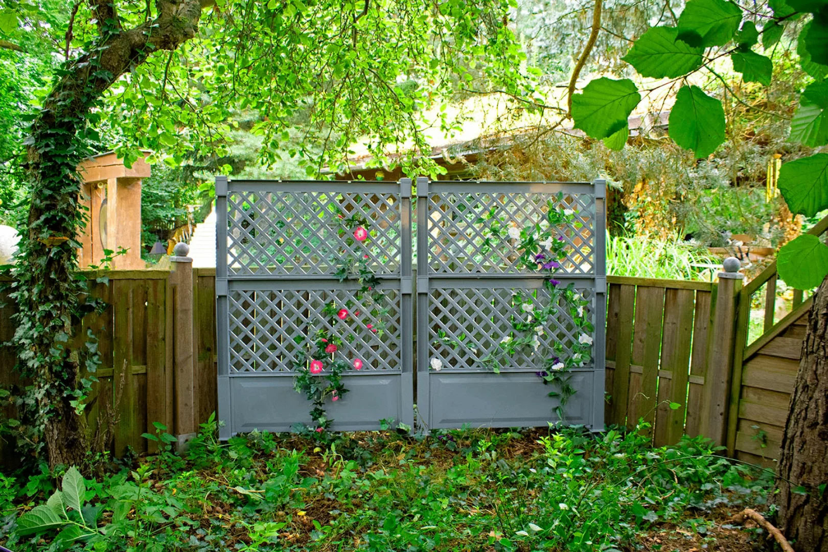 KHW Spalier, (2 St.), 2er-Set mit Erdspießen, BxTxH: 100x6x140 cm günstig online kaufen