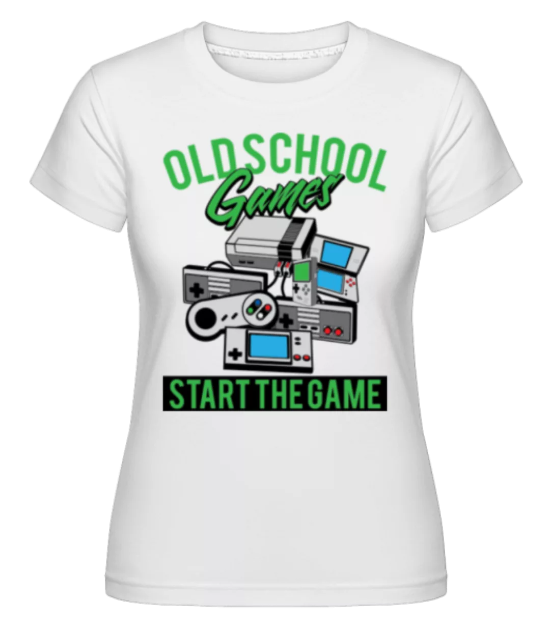 Oldschool Games · Shirtinator Frauen T-Shirt günstig online kaufen