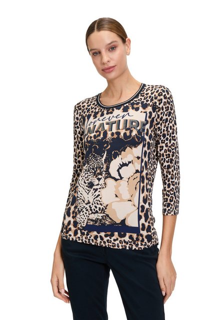 Betty Barclay 3/4-Arm-Shirt Betty Barclay Basic Shirt mit Print (1-tlg) Mus günstig online kaufen