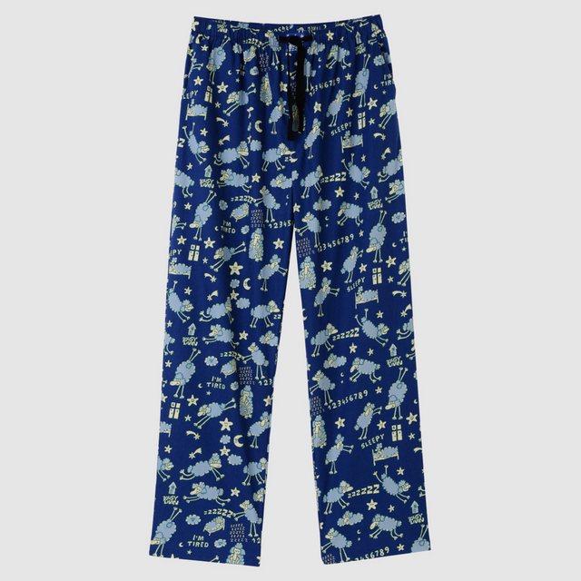 Lousy Livin Pyjamahose Lousy Livin Pants "Sheep" True Blue M (Schlafanzugho günstig online kaufen