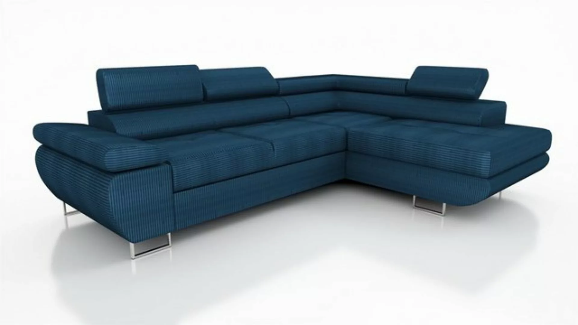 Fun Möbel Ecksofa Ecksofa Sofa ELON in Stoff Scala mit Schlaffunktion und O günstig online kaufen