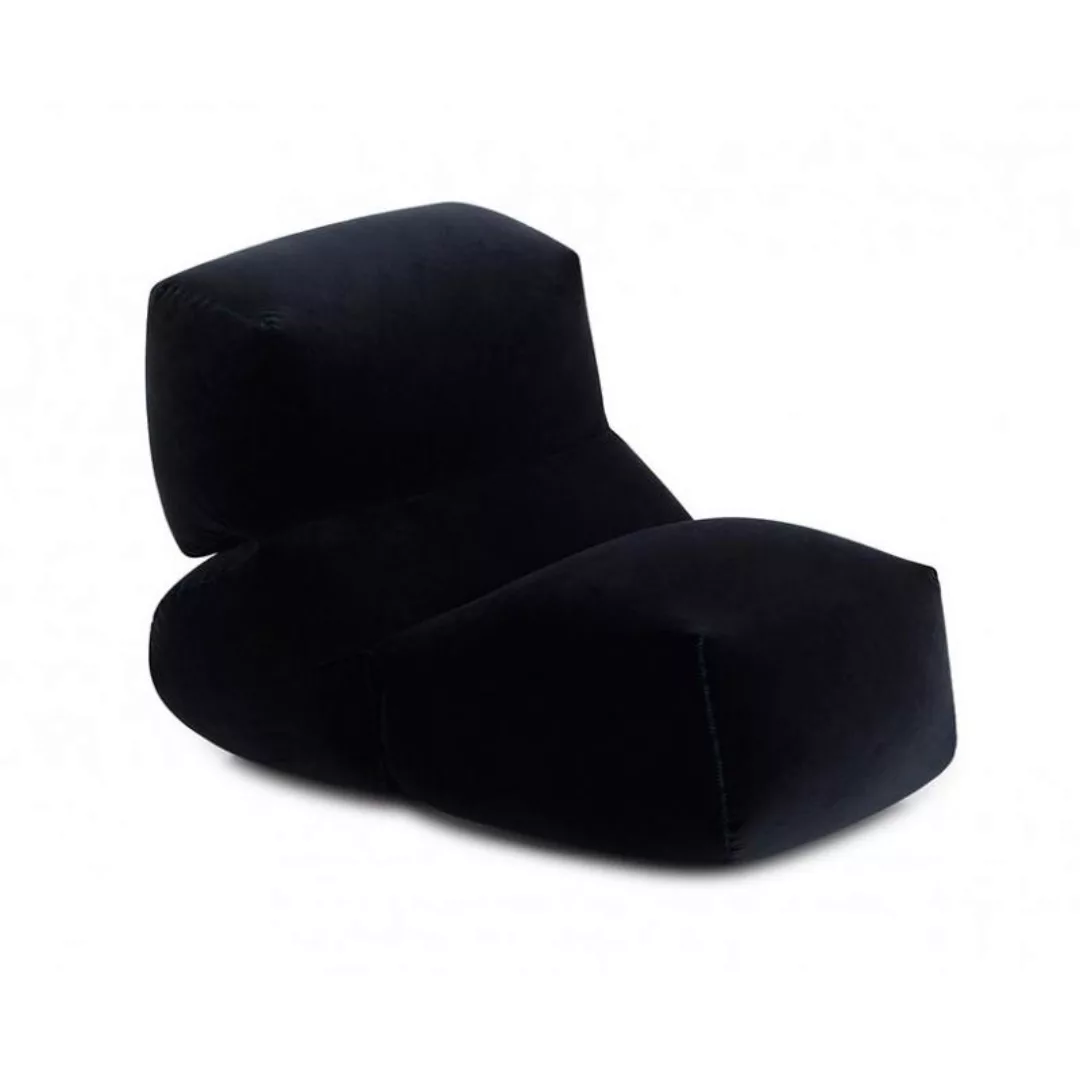 GAN - Grapy Sitzsack - dunkelblau/LxBxH 100x70x60cm günstig online kaufen