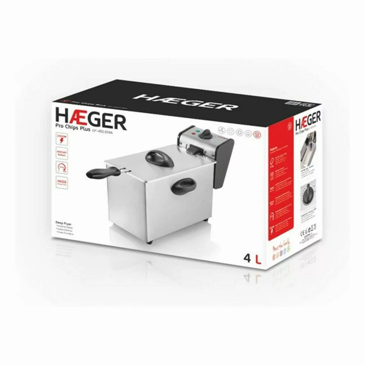 Fritteuse Haeger Pro Chips Plus 2000w 4 L günstig online kaufen
