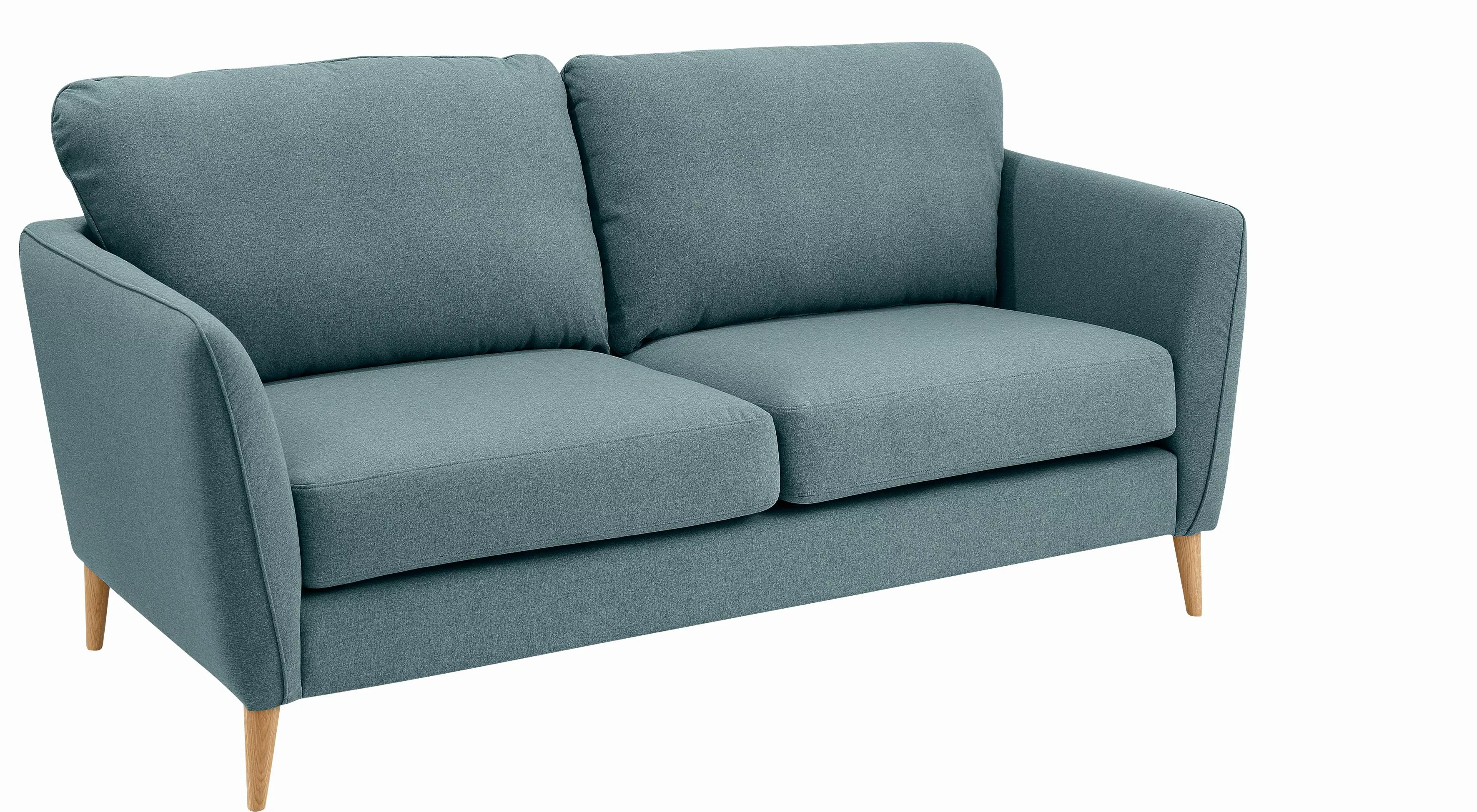 Home affaire 2-Sitzer MARSEILLE Sofa 170 cm, mit Massivholzbeinen aus Eiche günstig online kaufen