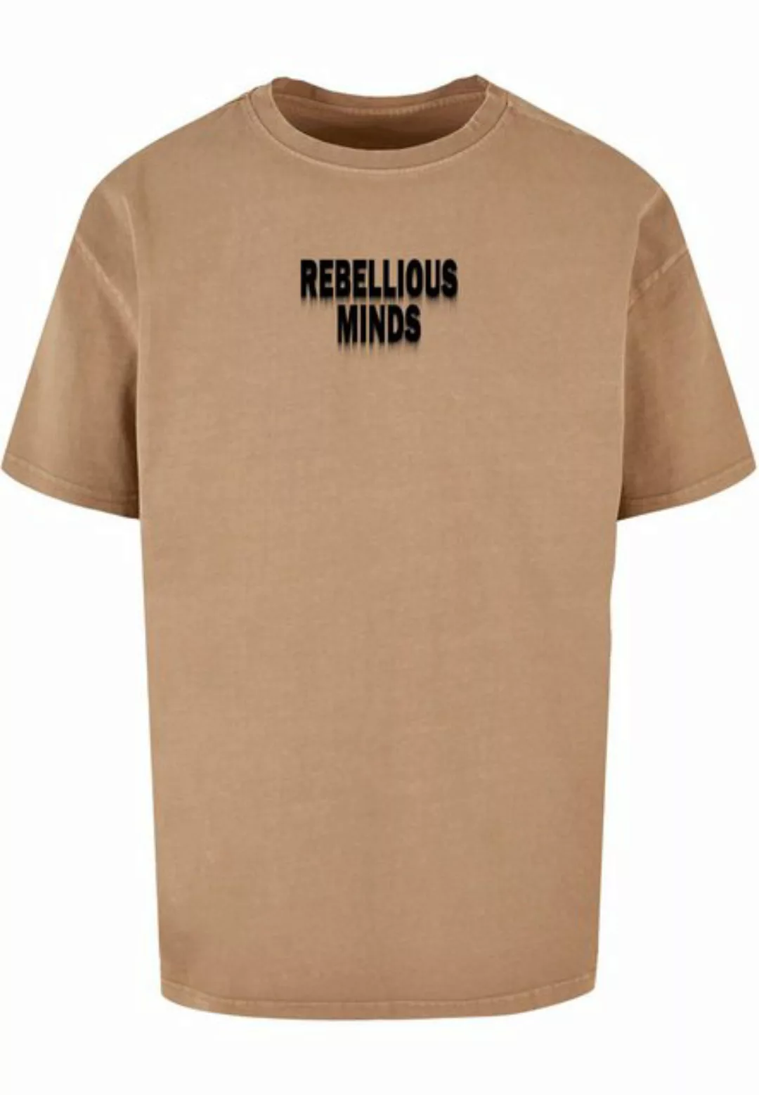Merchcode T-Shirt Merchcode Herren Rebellious Minds Acid Washed Oversize Te günstig online kaufen