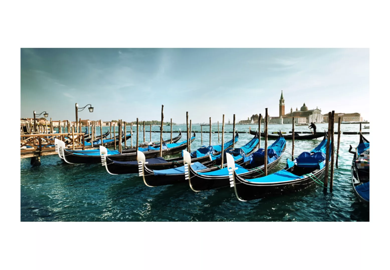 Xxl Tapete - Gondeln Auf Dem Canal Grande In Venedig günstig online kaufen