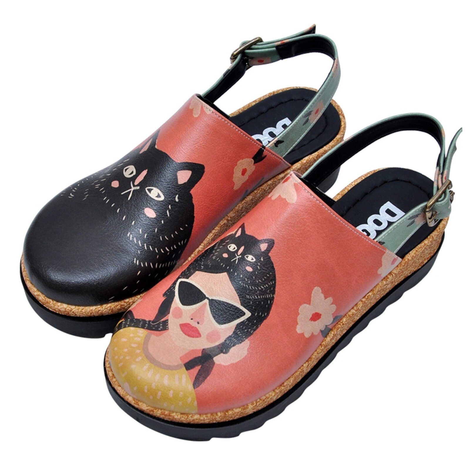 DOGO Akita Cat Hat Damen Sandalen günstig online kaufen