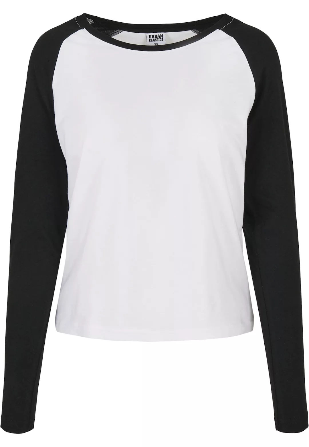 URBAN CLASSICS Langarmshirt "Damen Ladies Contrast Raglan Longsleeve", (1 t günstig online kaufen