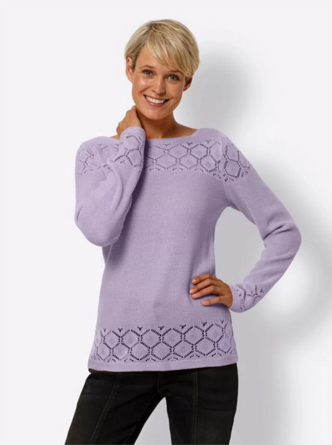 Classic Basics Strickpullover "Langarm-Pullover" günstig online kaufen