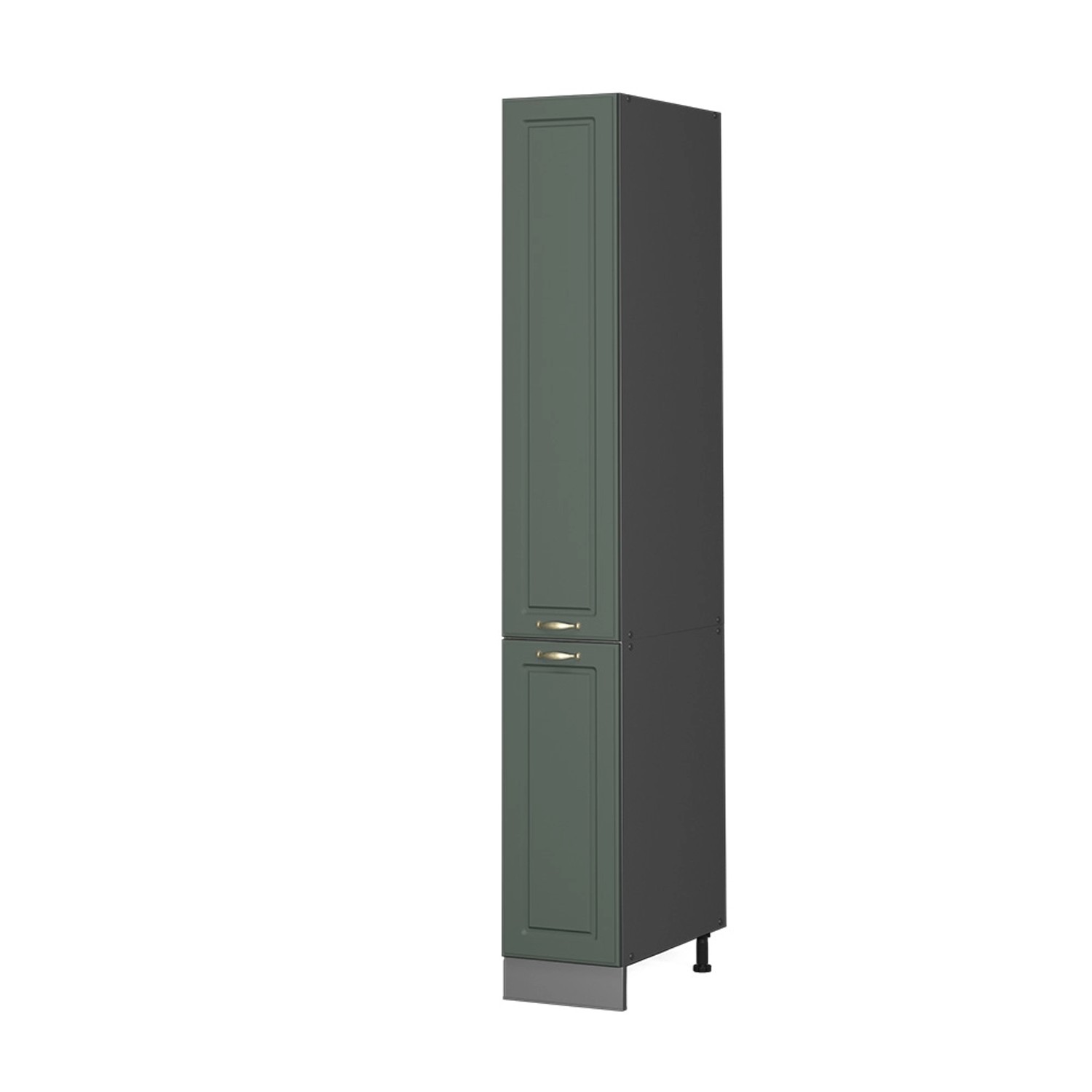 Vicco Hochschrank Fame-Line, Grün-Gold Landhaus/Anthrazit, 30 günstig online kaufen
