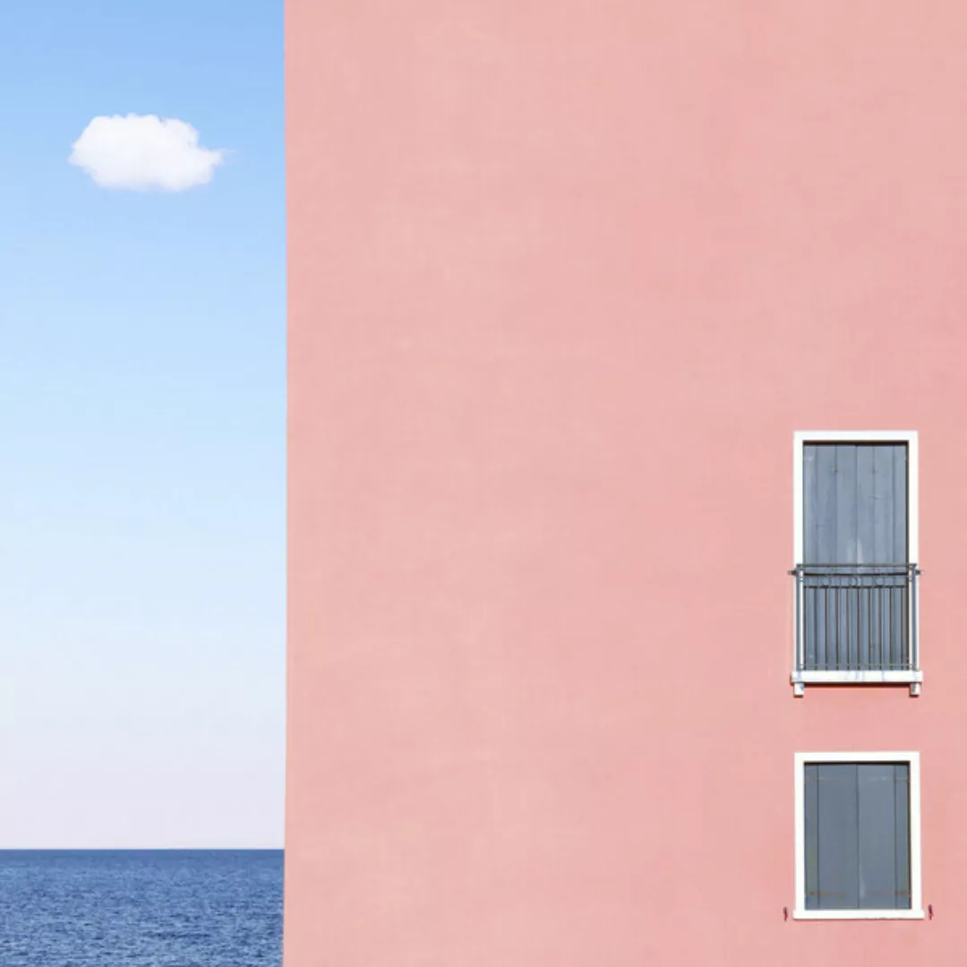 Poster / Leinwandbild - The House, The Cloud, The Sea günstig online kaufen