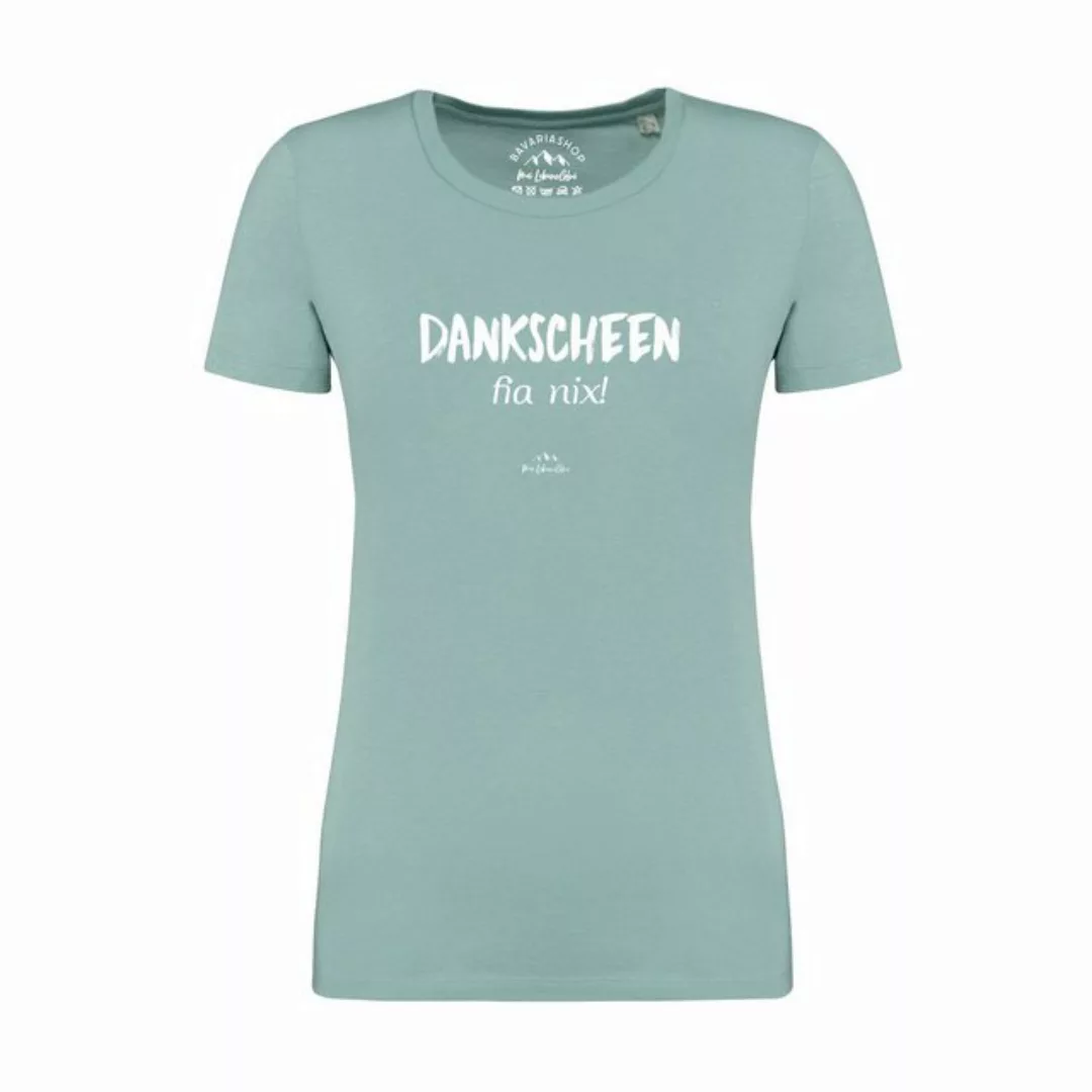 Bavariashop T-Shirt Damen T-Shirt "Dankscheen - fia nix! günstig online kaufen