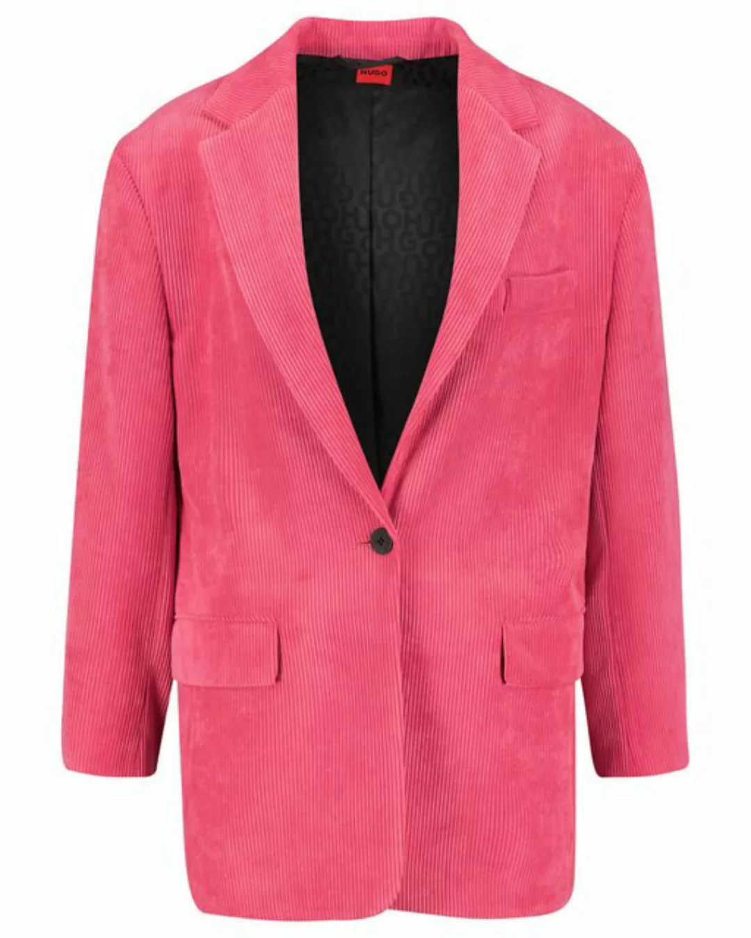 HUGO Blusenblazer Damen Blazer ASABELLA aus Stretch-Cord Regular Fit (1-tlg günstig online kaufen