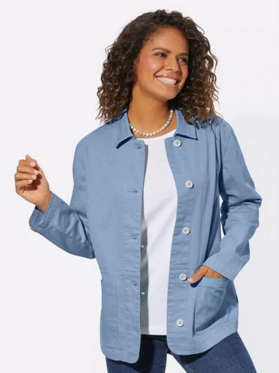 Classic Basics Jeansblazer "Jeans-Blazer" günstig online kaufen