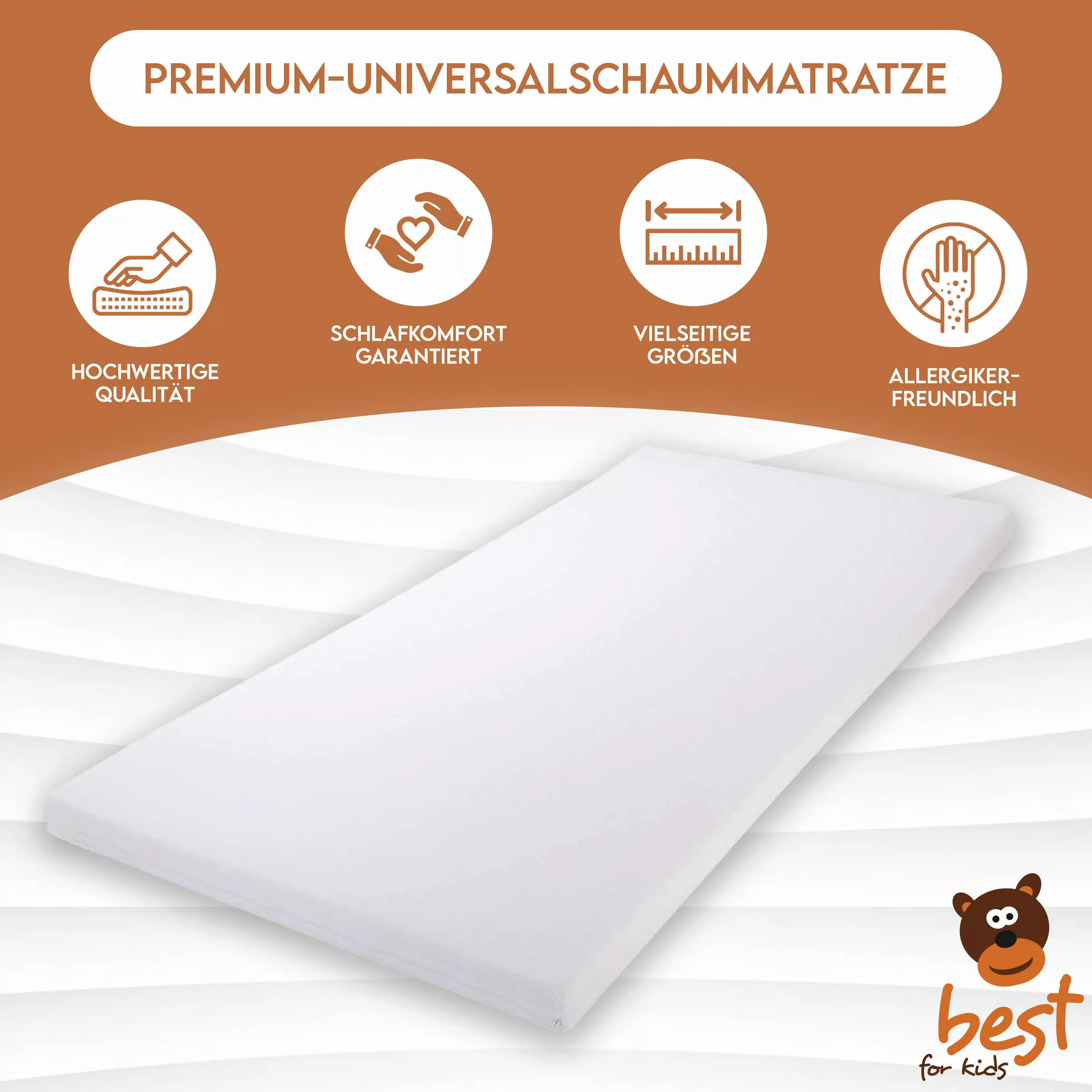Komfortschaummatratze, Best for Kids, 6 cm günstig online kaufen