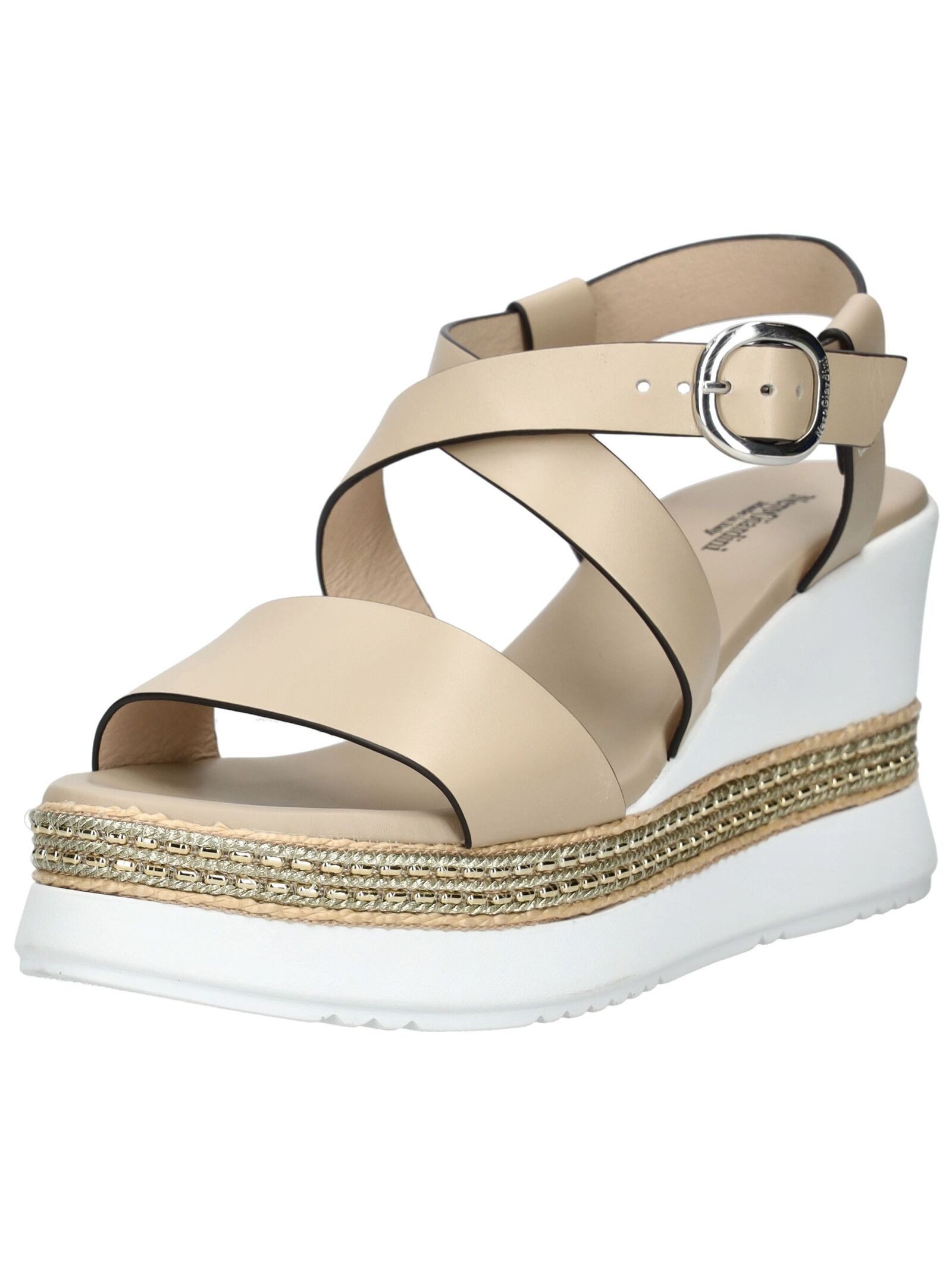 Nero Giardini Keilsandalette "Nero Giardini Sandalen Leder" günstig online kaufen