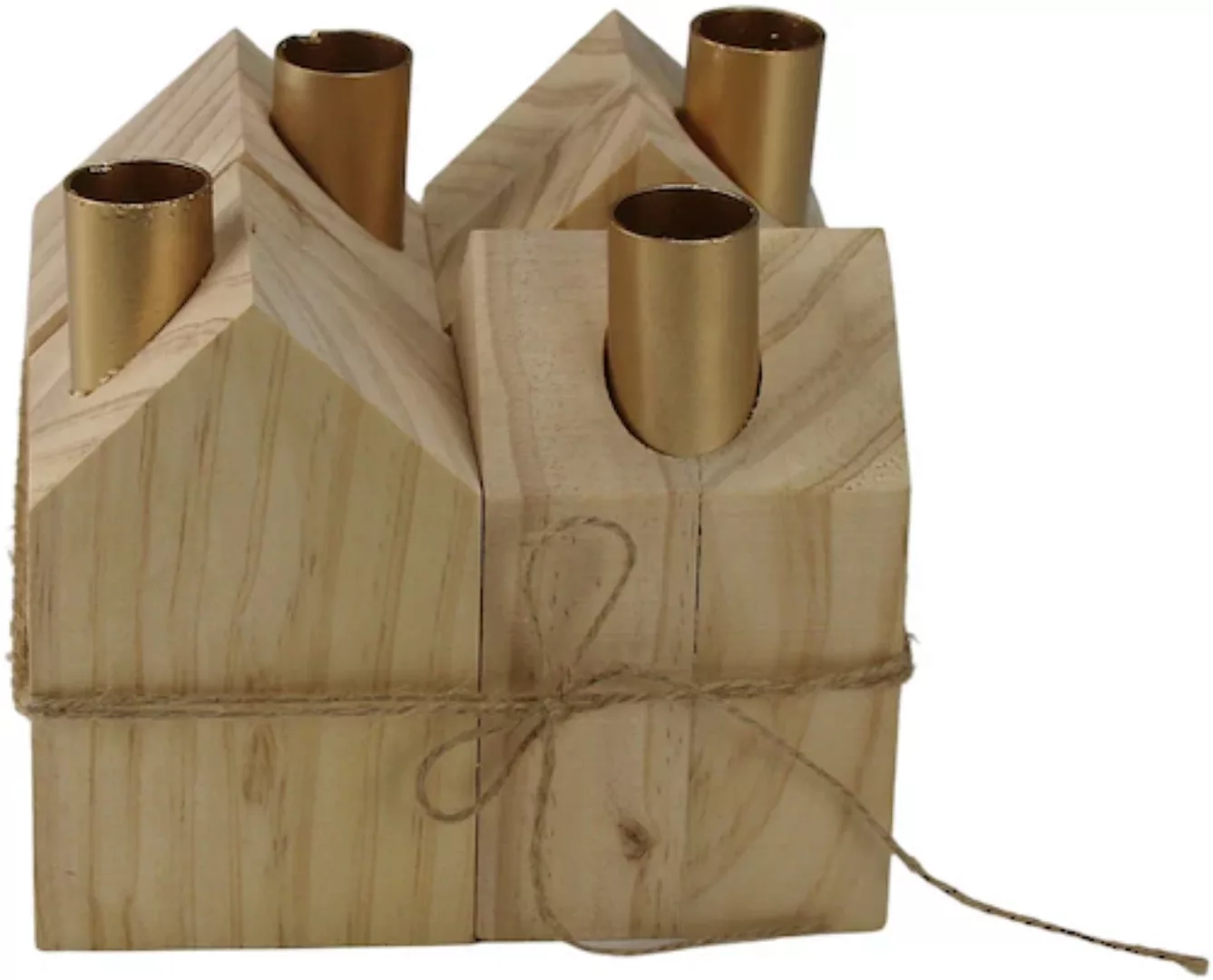 AM Design Adventsleuchter »Weihnachtsdeko«, Kerzenhalter, aus Holz, Höhe ca günstig online kaufen