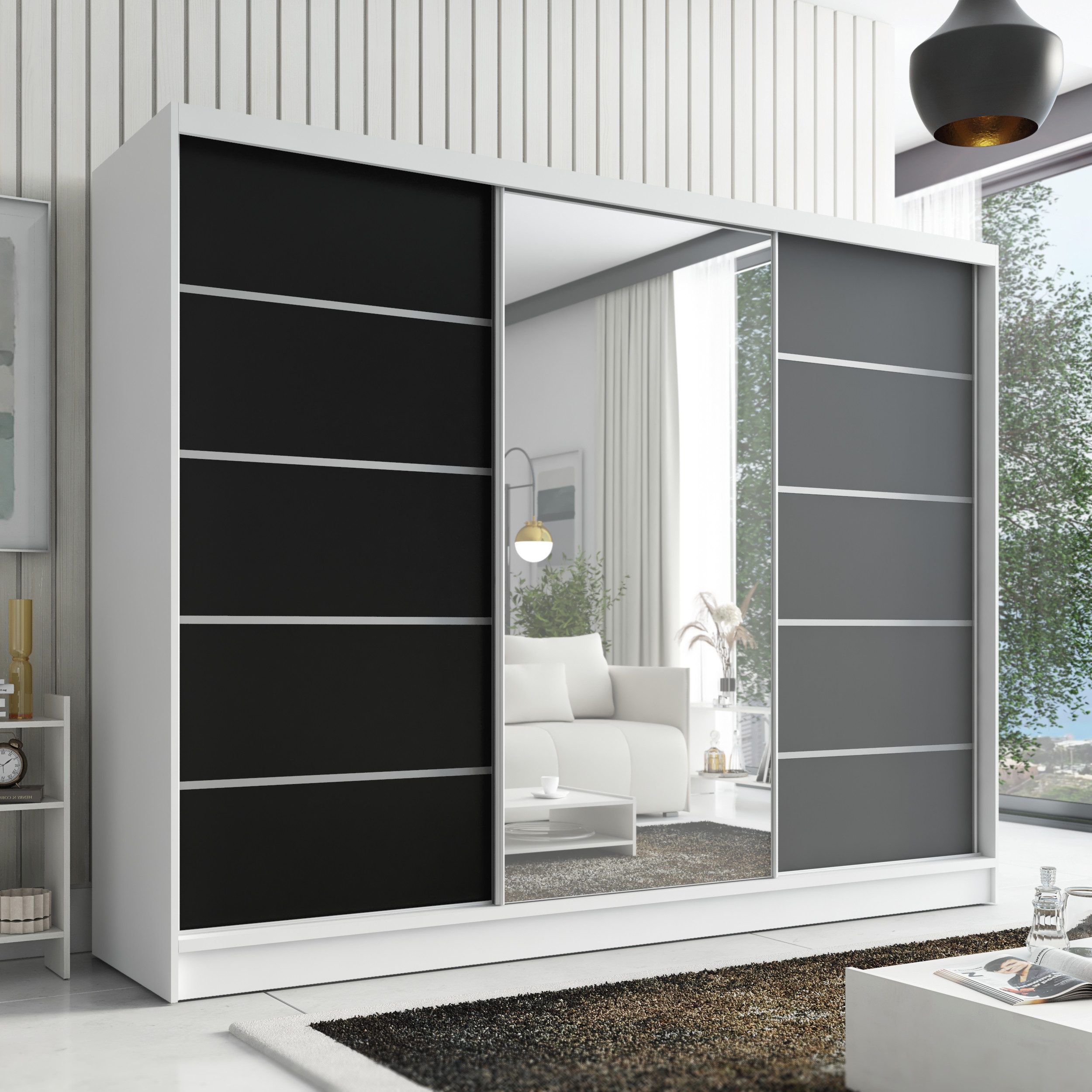 A&J MöbelLand GmbH Schwebetürenschrank AURELIA 1 günstig online kaufen