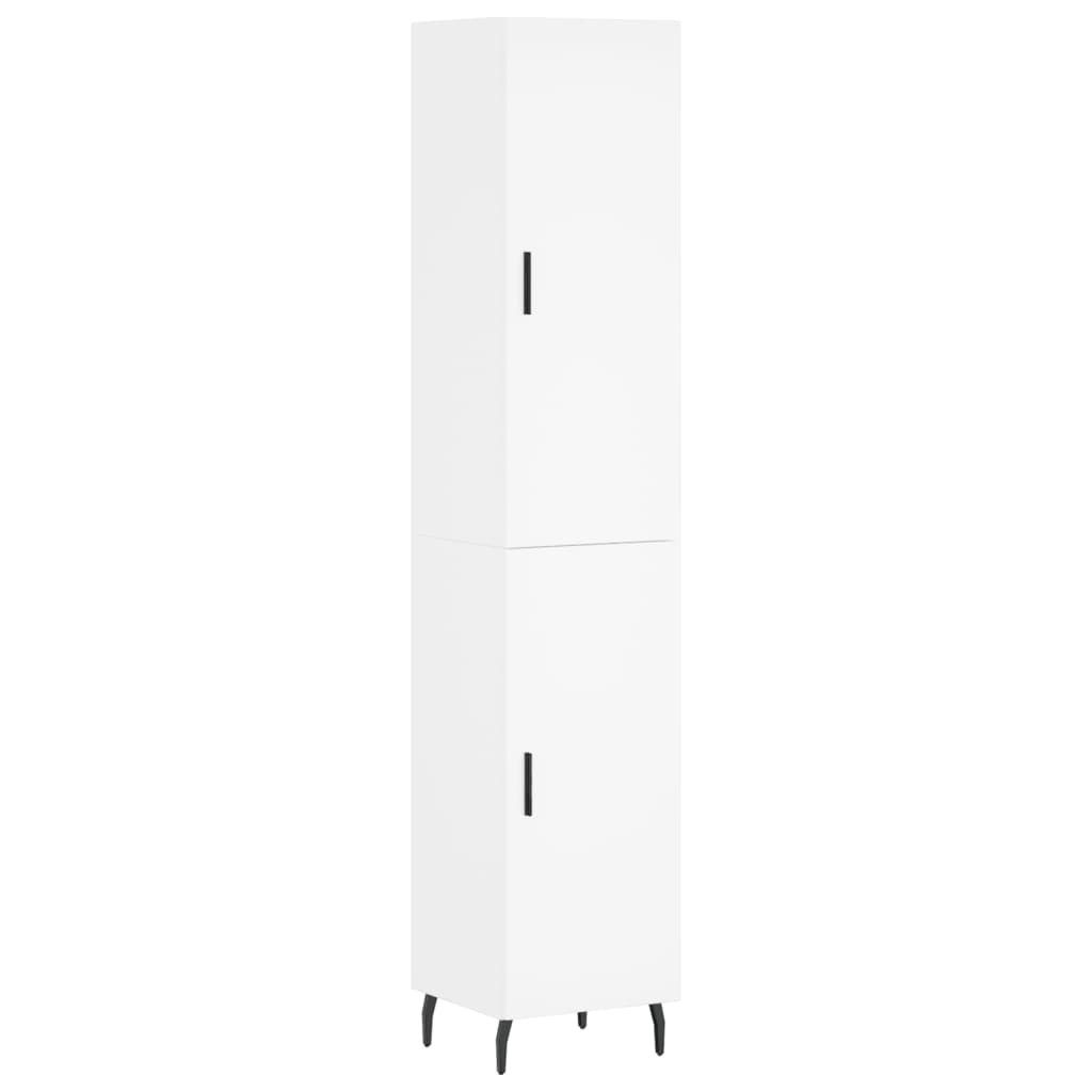 vidaXL Highboard Highboard Weiß 34,5x34x180 cm günstig online kaufen