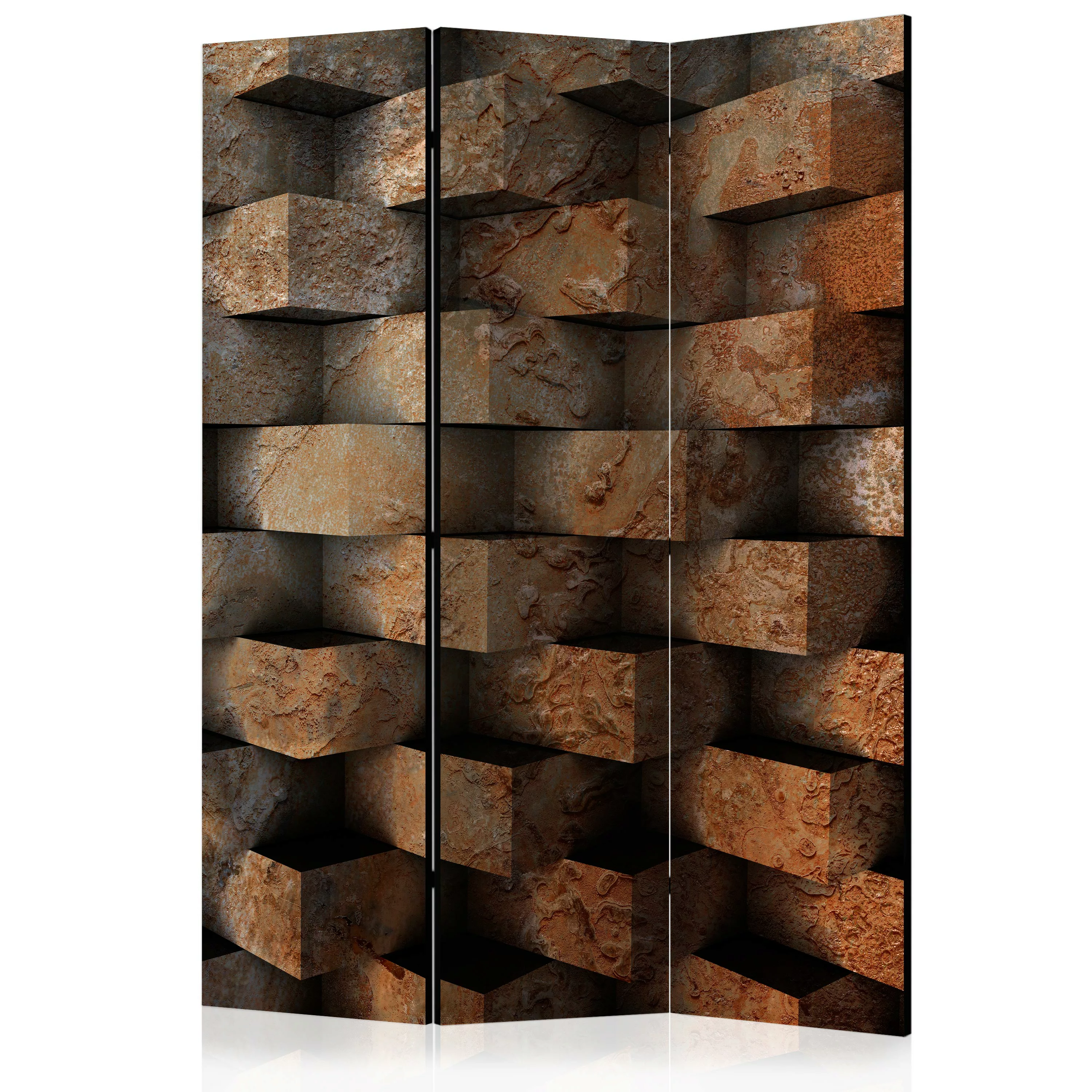 3-teiliges Paravent - Brick  Braid  [room Dividers] günstig online kaufen