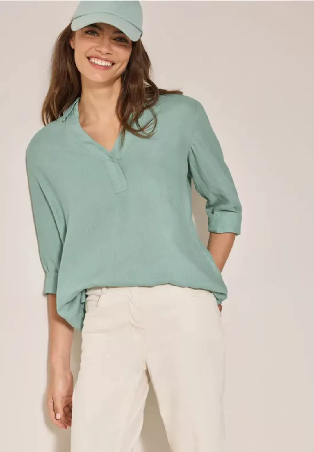 Cecil Klassische Bluse, mit 3/4 Ärmeln günstig online kaufen