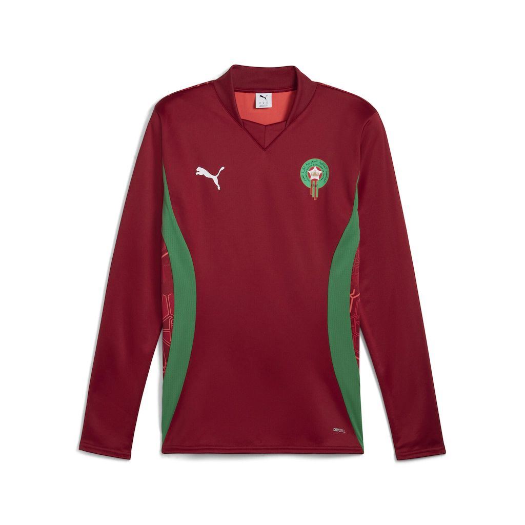 PUMA Sweatshirt "Marokko Aufwärm-Langarmshirt Herren" günstig online kaufen