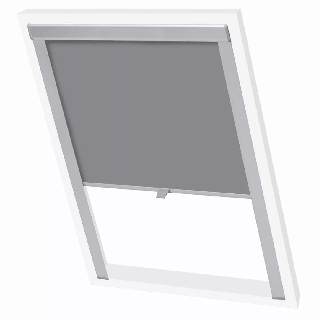Rollo Verdunkelungsrollo Grau FK06, vidaXL günstig online kaufen