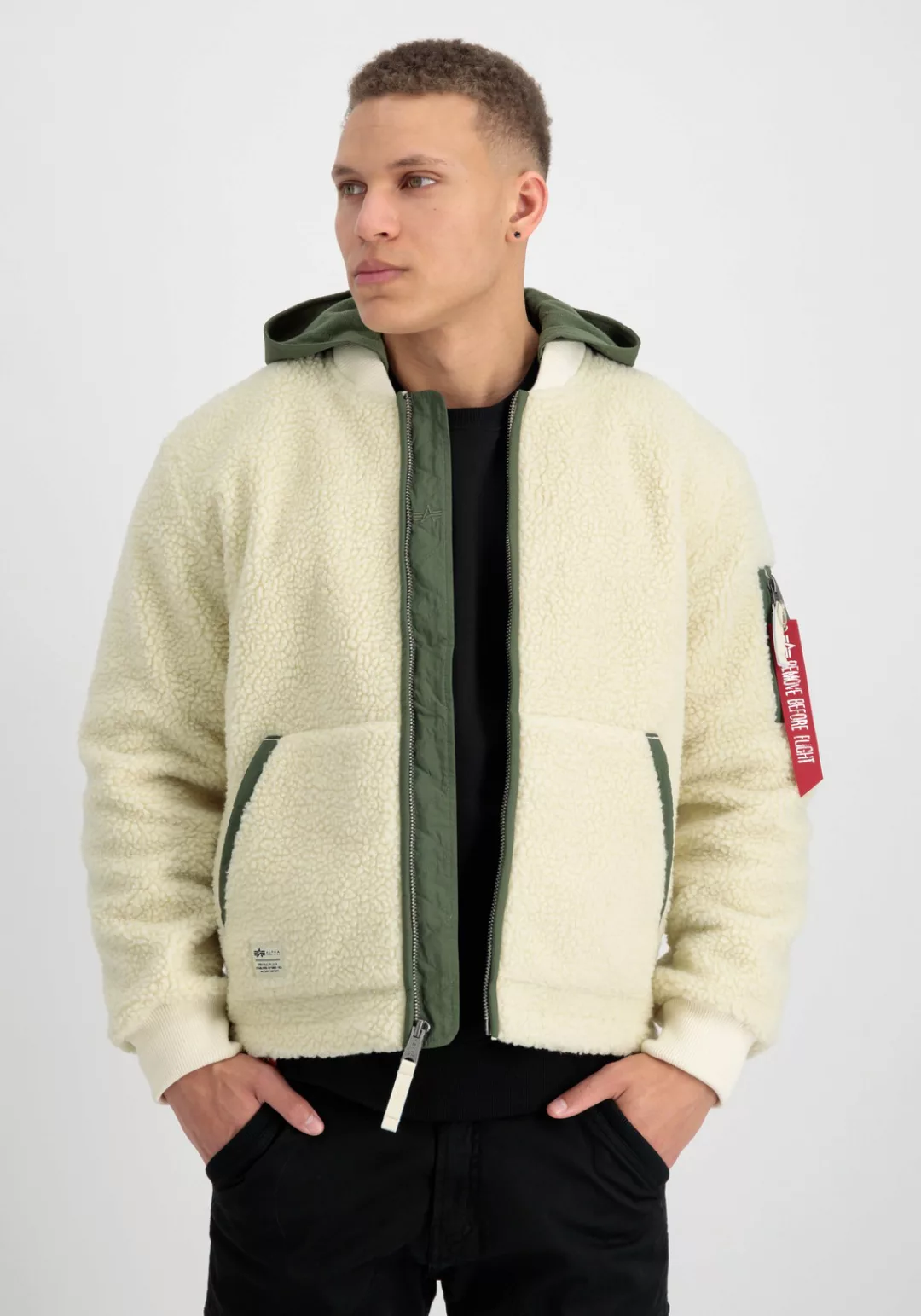 Alpha Industries Bomberjacke "Teddy Nylon ZH Jacket Bomberjacke" günstig online kaufen