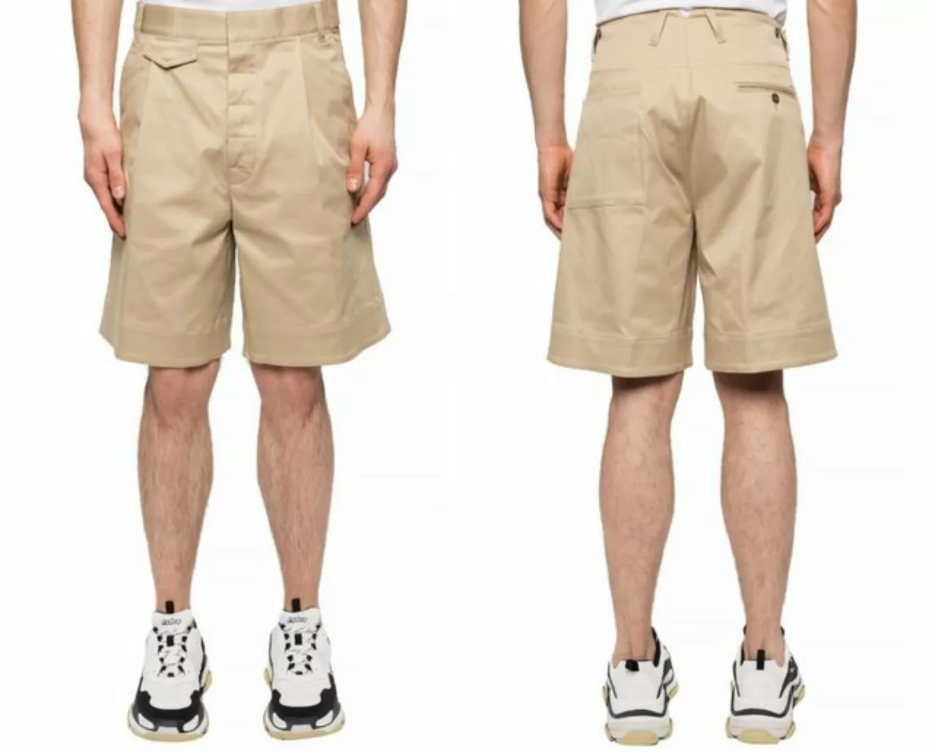 Dsquared2 Shorts DSQUARED2 LOOSE SAFARI BERMUDA SHORTS CARGO CHINO GABARDIN günstig online kaufen